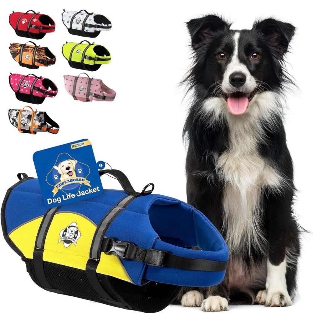 Paws Aboard Dog Life Jacket